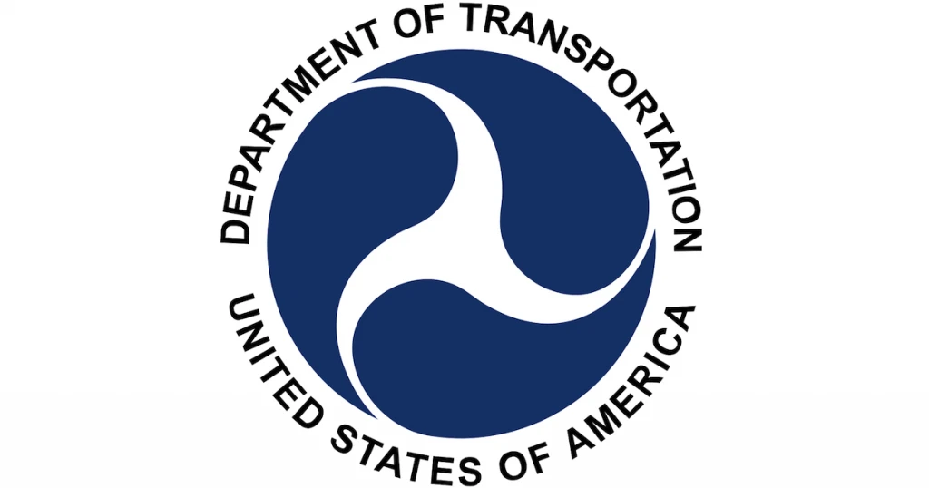 US department of transportation logo