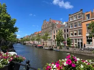 arrival to The Hague after a move from the US